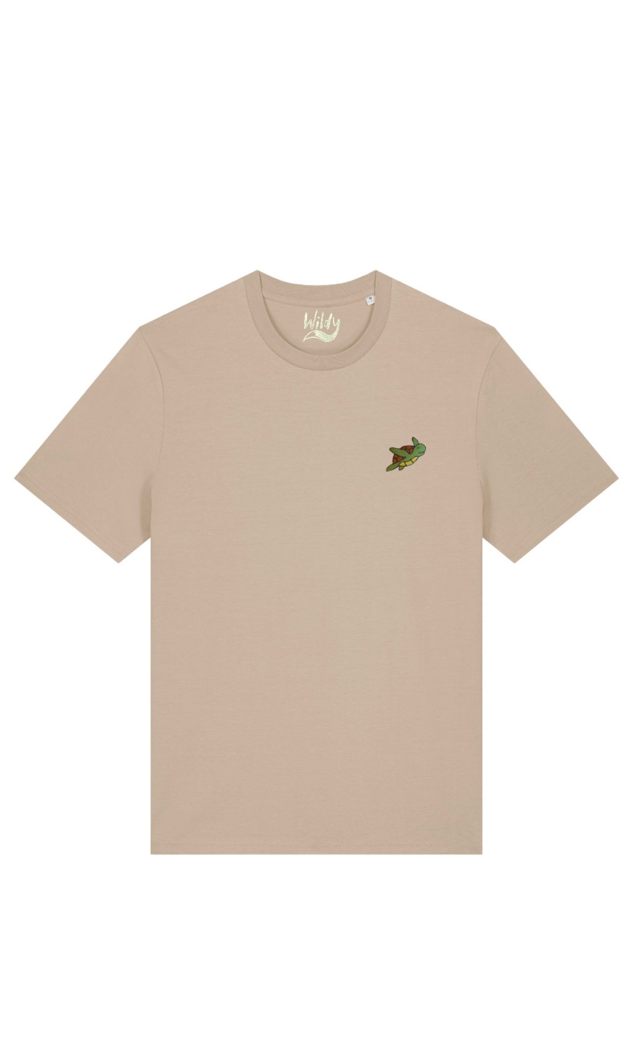 T-SHIRT WILDY 100% cotone biologico certificato - TARTARUGA