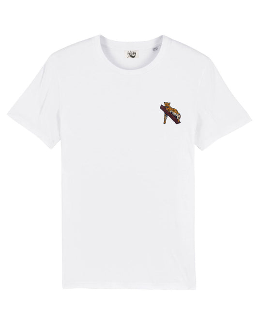 T-SHIRT WILDY 100% cotone biologico certificato - LEOPARDO