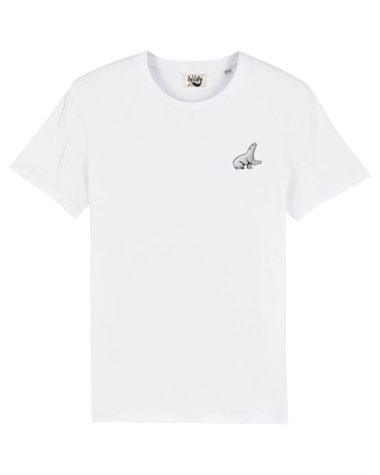 T-SHIRT WILDY 100% cotone biologico certificato - ORSO POLARE