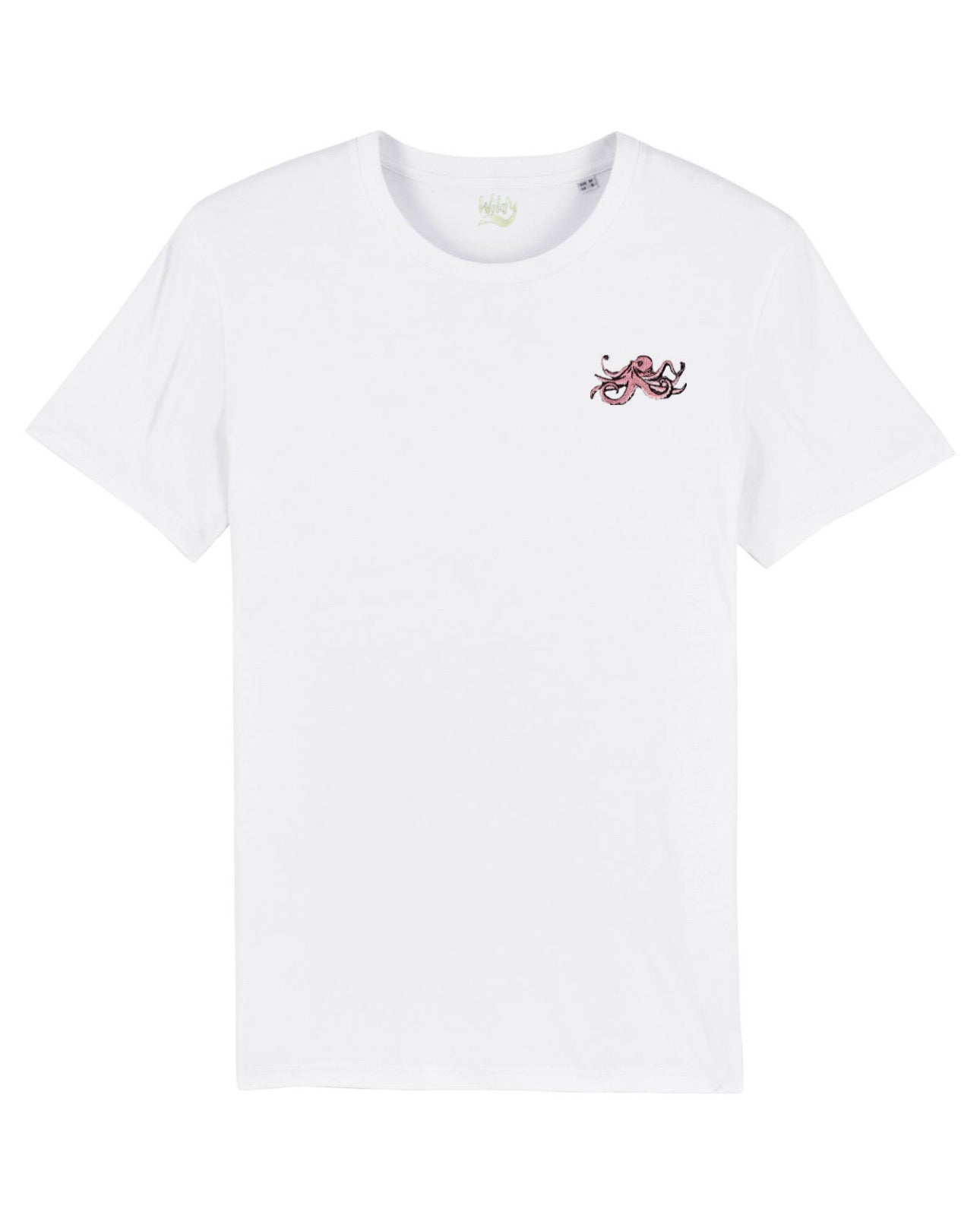 T-SHIRT WILDY 100% cotone biologico certificato - POLPO