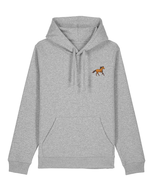 Felpa Wildy organic Cappuccio - CAVALLO
