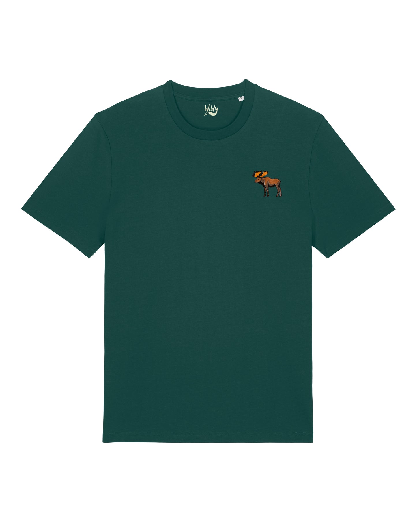 T-SHIRT WILDY 100% cotone biologico certificato - ALCE