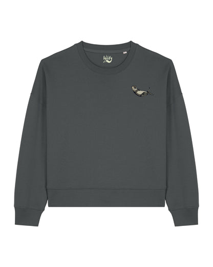 Felpa Donna girocollo Wildy - LONTRA