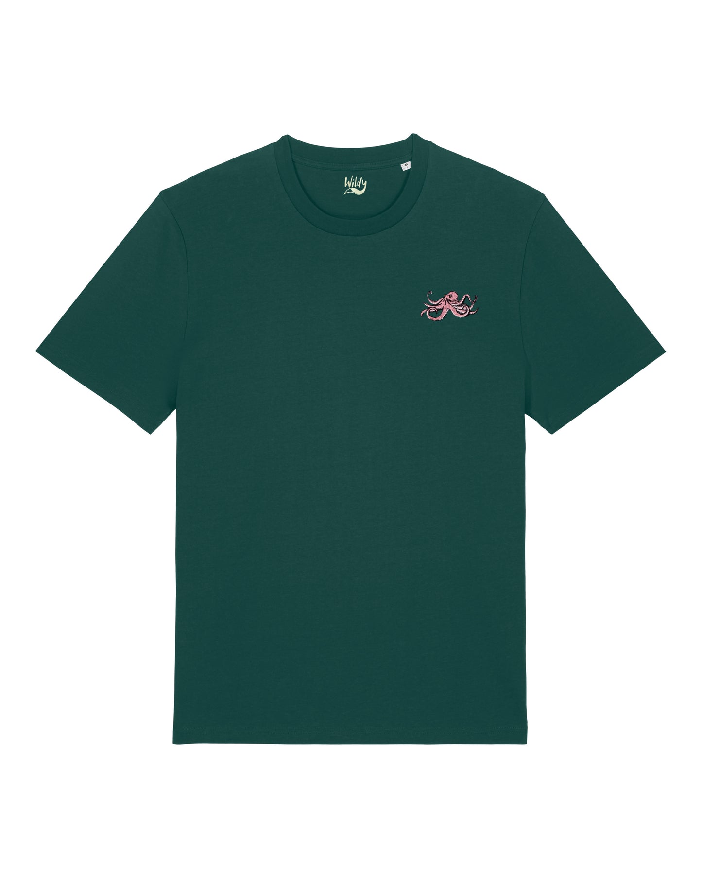 T-SHIRT WILDY 100% cotone biologico certificato - POLPO