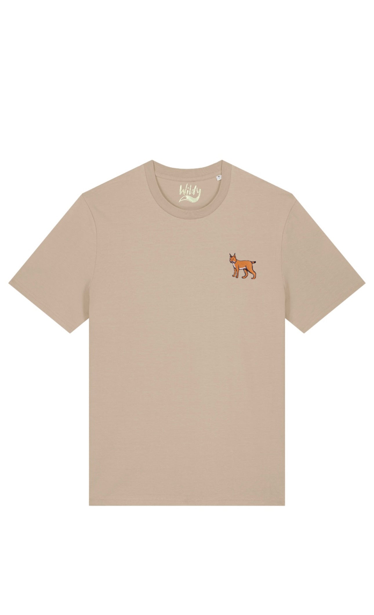 T-SHIRT WILDY 100% cotone biologico certificato - LINCE