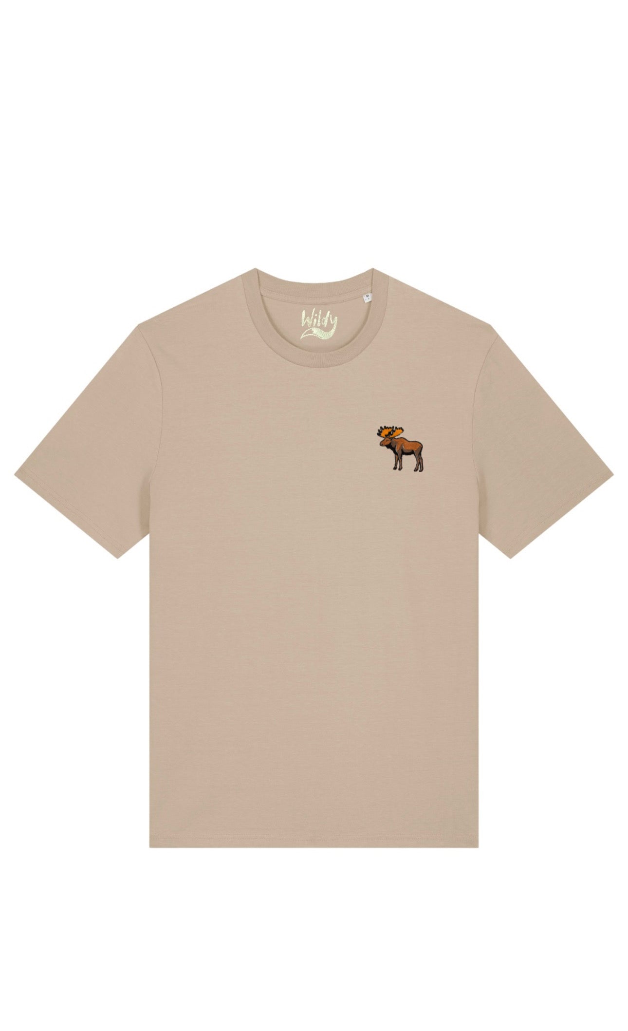 T-SHIRT WILDY 100% cotone biologico certificato - ALCE