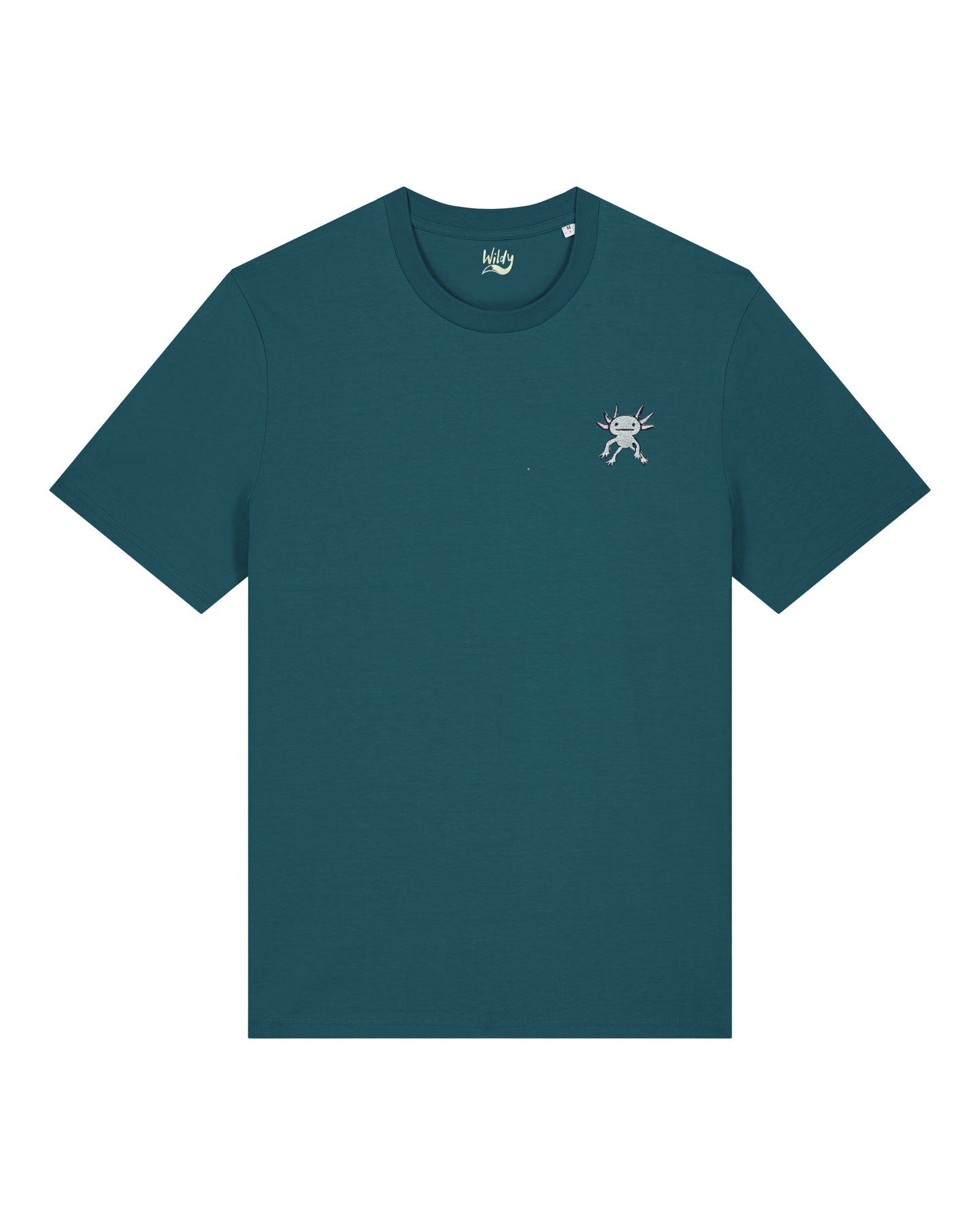 T-SHIRT WILDY 100% cotone biologico certificato - AXOLOTL