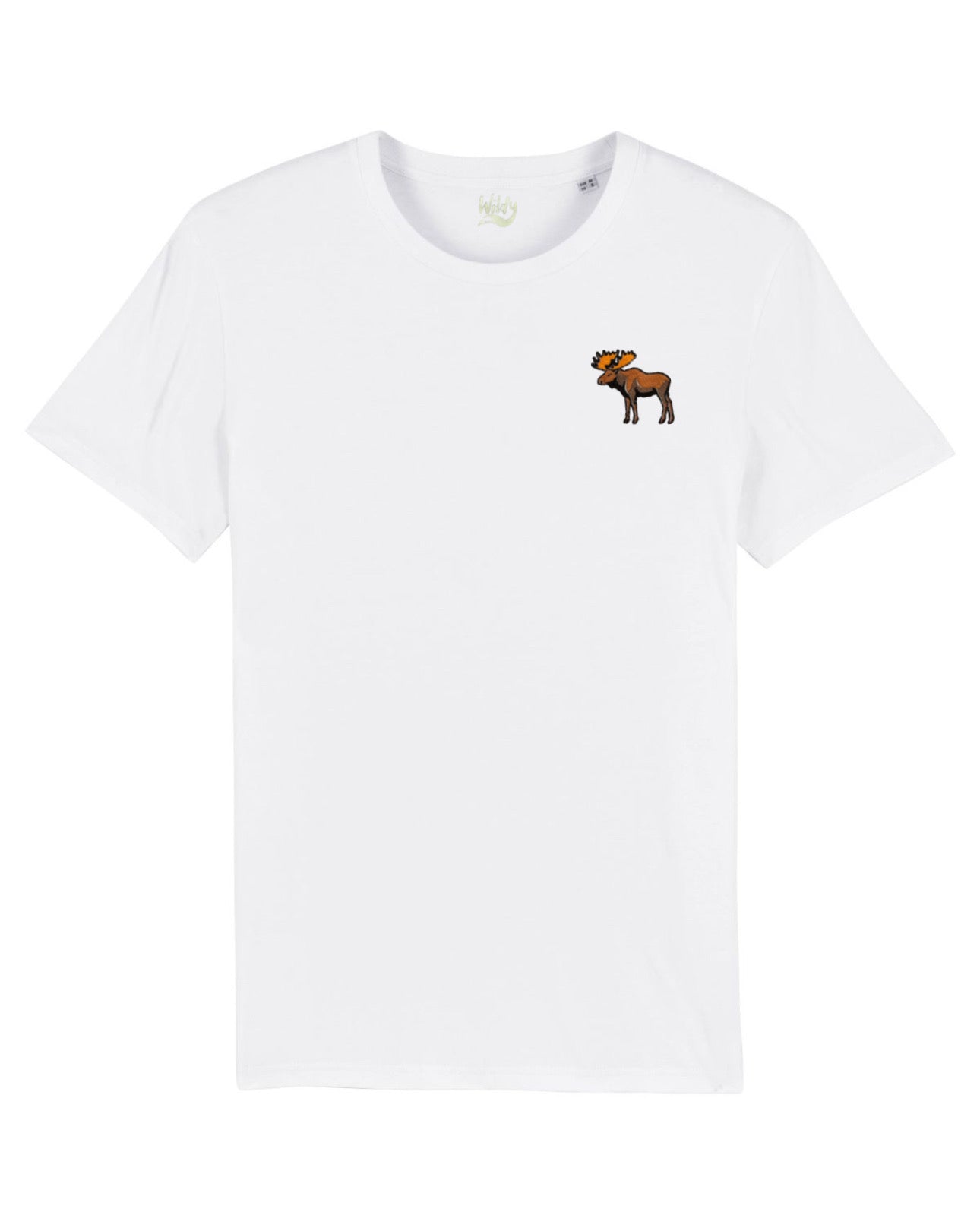 T-SHIRT WILDY 100% cotone biologico certificato - ALCE