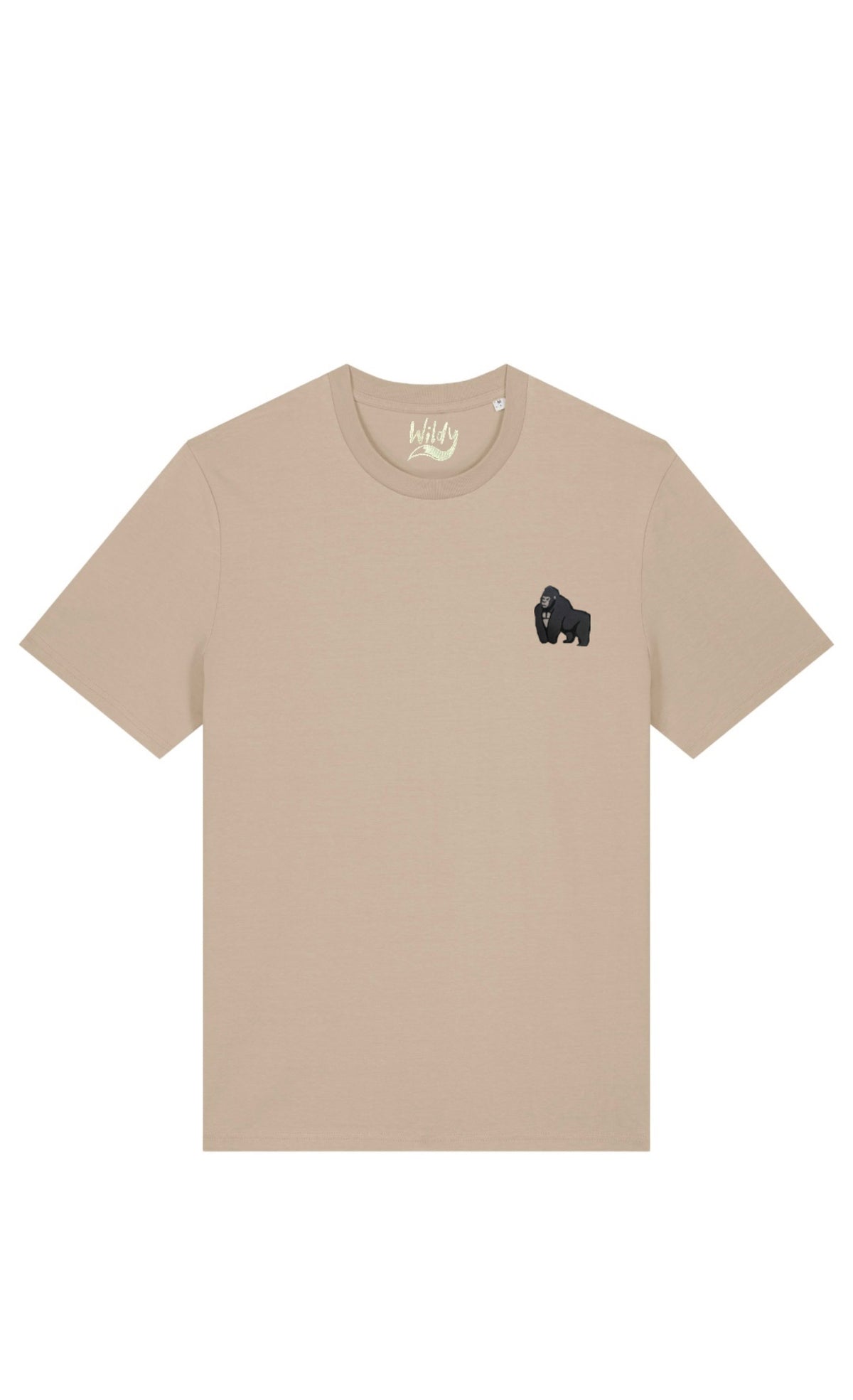 T-SHIRT WILDY 100% cotone biologico certificato - GORILLA
