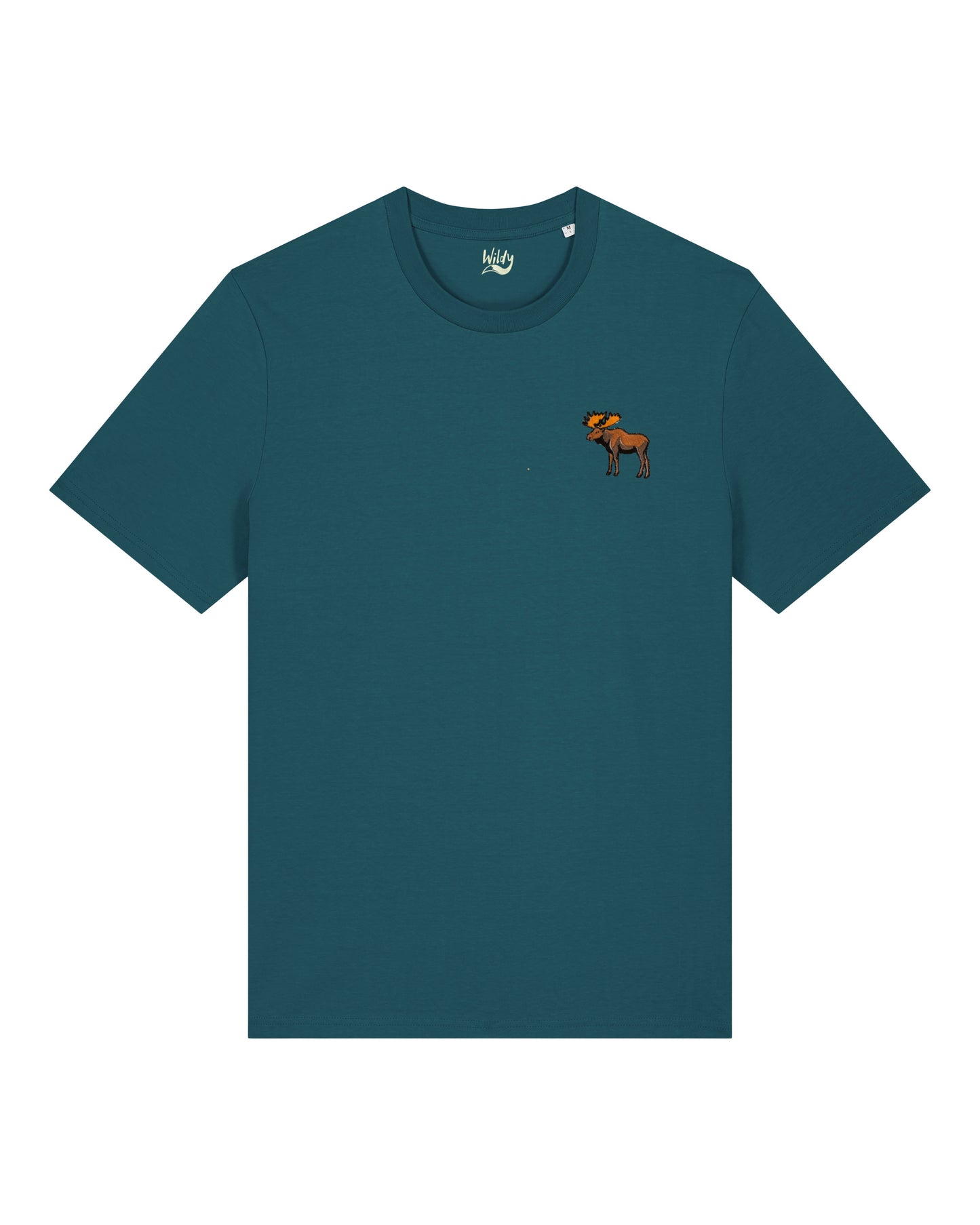 T-SHIRT WILDY 100% cotone biologico certificato - ALCE