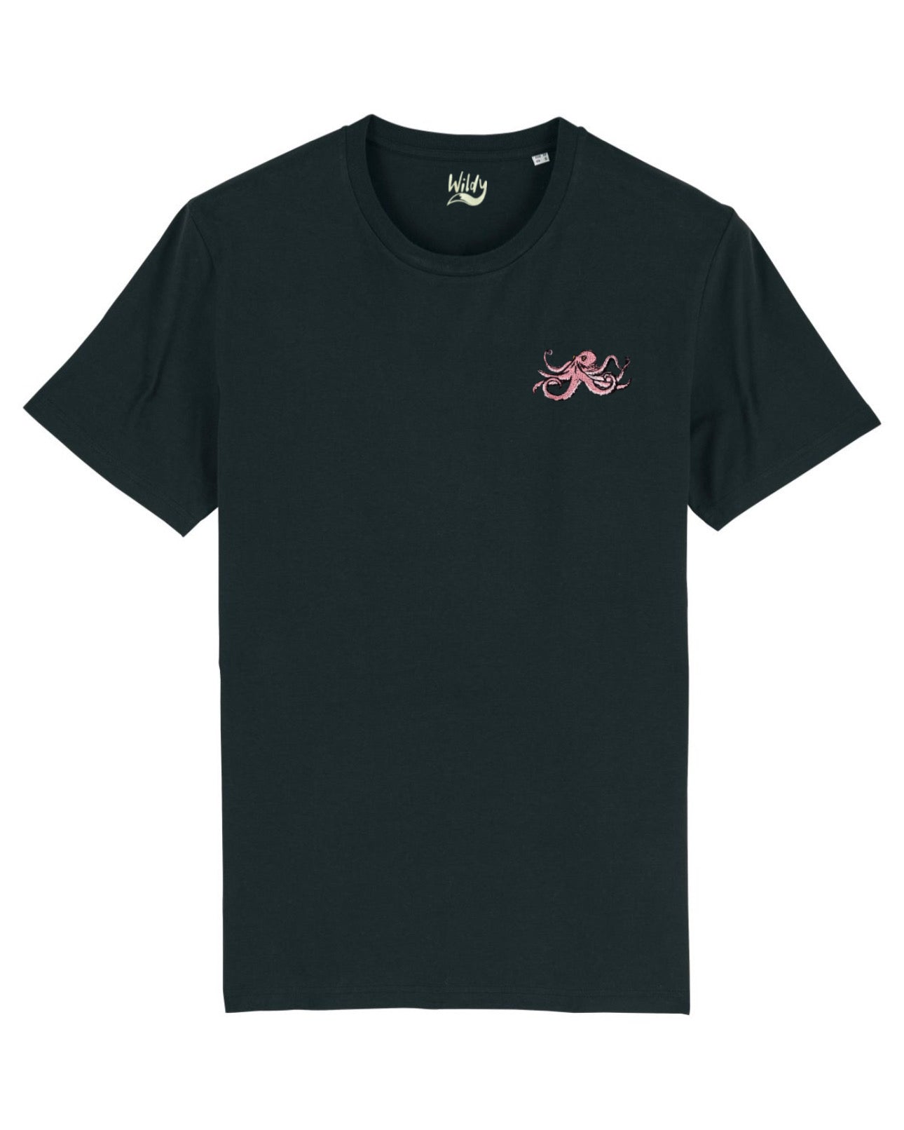 T-SHIRT WILDY 100% cotone biologico certificato - POLPO