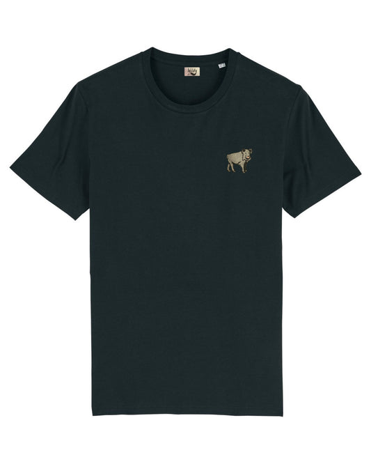 T-SHIRT WILDY 100% cotone biologico certificato - CINGHIALE