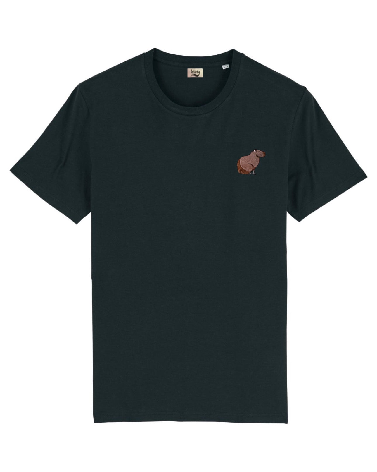 T-SHIRT WILDY 100% cotone biologico certificato - CAPIBARA