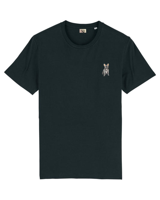 T-SHIRT WILDY 100% cotone biologico certificato - CANE BULLDOG FRANCESE