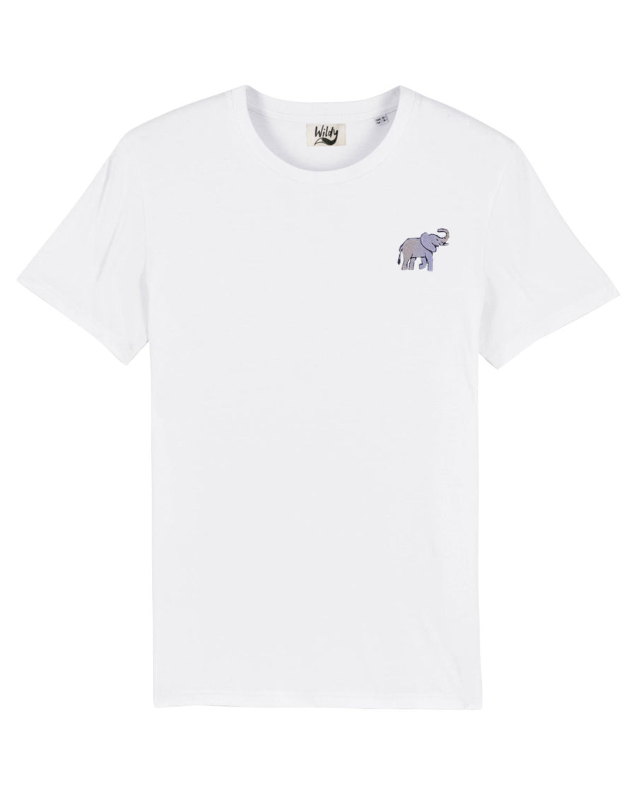 T-SHIRT WILDY 100% cotone biologico certificato - ELEFANTE